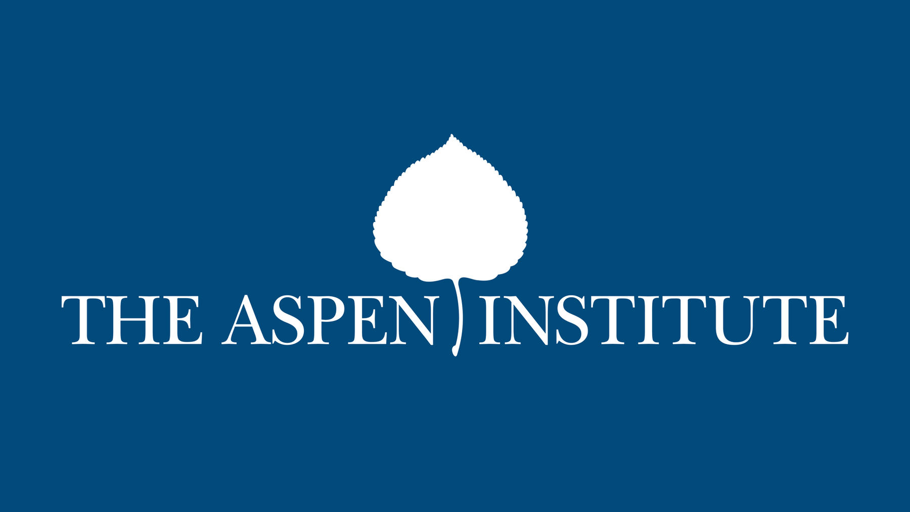 Aspen Institute Logo