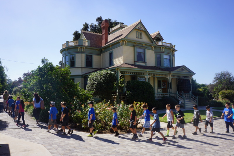 The Fisk/Burgess House in Redlands is on the National Register of Historic Places, and is one of 20 noteworthy sites fourth-graders experience along the Smiley Heritage Tour. (Courtesy A.K. Smiley Public Library)